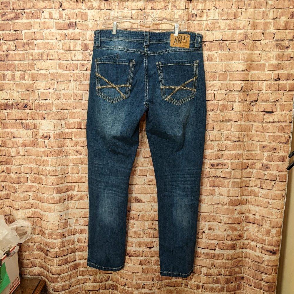 T.K. Axel Jeans Athletic Fit Size 36x34 EUC